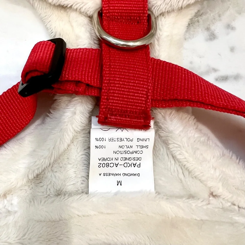 🐶 Puppia Furry Dog Harness ~ Size Medium 🐶